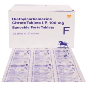 Banocide Forte 100mg (Diethylcarbamazine)
