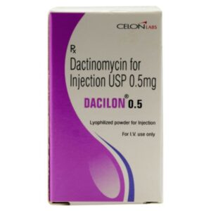 Dacilon 0.5 mg (Dactinomycin)