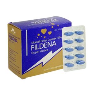 Fildena Super Active (Sildenafil Citrate) -Softgel Capsules