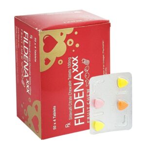 Fildena XXX 100mg (Sildenafil Citrate) – Chewable