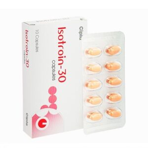 Isotroin 30mg Soft Capsules (Isotretinoin)