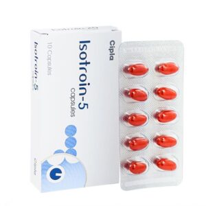 Isotroin 5mg Soft Capsules (Isotretinoin)