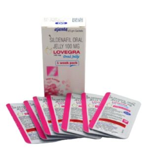 Lovegra Oral Jelly (Sildenafil Citrate)