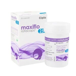 Maxiflo Rotacaps 250mcg (Fluticasone / formoterol)