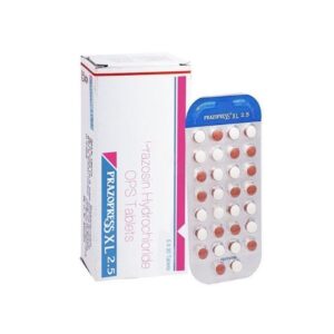 Prazopress XL 2.5mg (Prazosin)