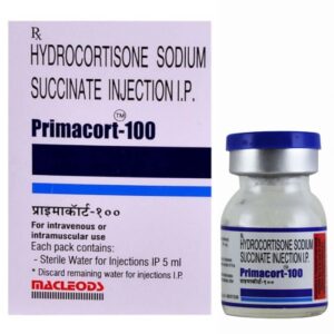 Primacort injection 100mg (Hydrocortisone)