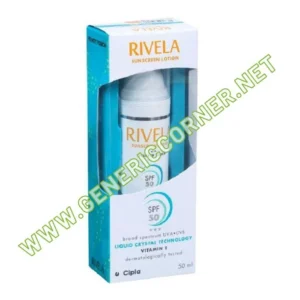 Rivela SPF 50 Sunscreen Lotion (Vitamin E)