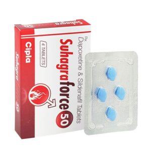 Suhagra Force 50mg (Sildenafil/Dapoxetine)