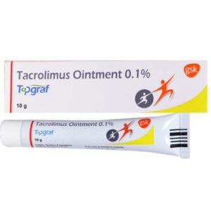 Topgraf 0.1% Ointment (Tacrolimus)