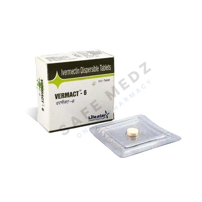 Vermact-6mg-Ivermectin Vermact-6mg-Ivermectin