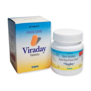 Viraday 300 mg/200 mg/600 mg (Tenofovir/Emtrictabine/Efavirenz)
